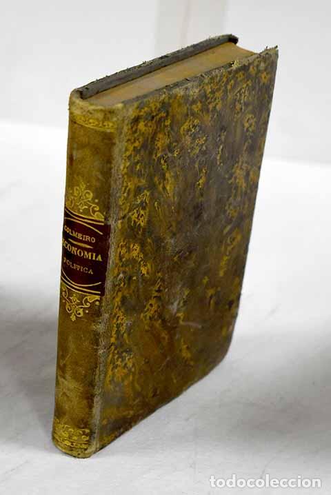 books: Principios de econom&iacute;a pol&iacute;tica.- Colmeiro, Manuel