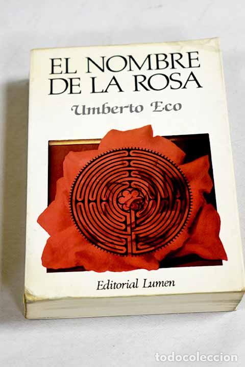 Libros: El nombre de la rosa.- Eco, Umberto - Foto 1