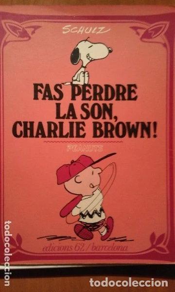 Libros: Fas perdre la son, Charlie Brown!- 9788429714548
