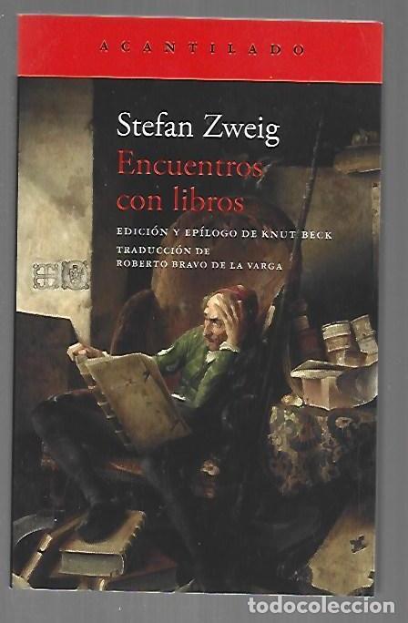 Libros: ENCUENTROS CON LIBROS - ZWEIG, STEFAN - Foto 1