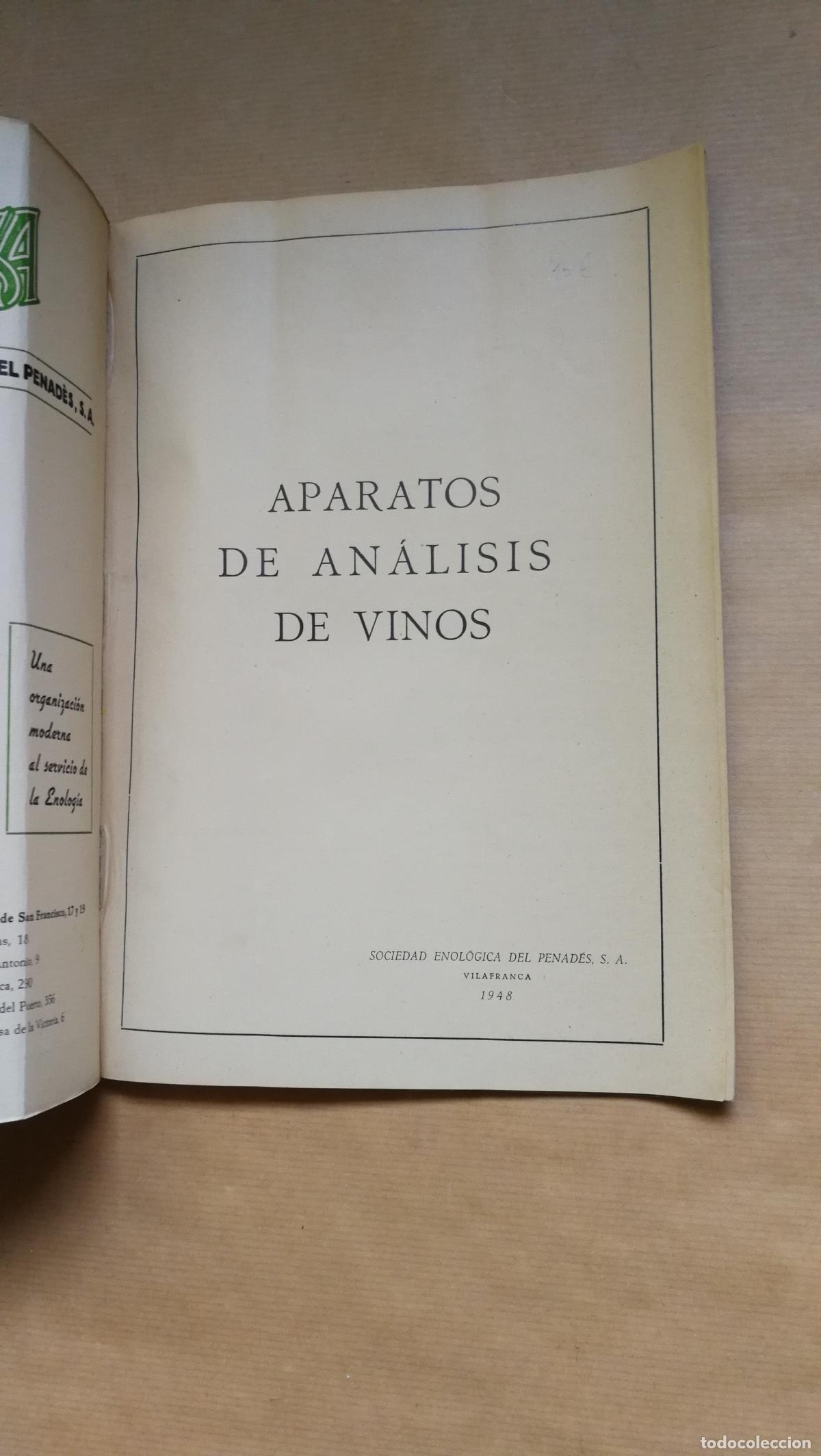 Libros: APARATOS DE AN&Aacute;LISIS DE VINOS - Foto 4