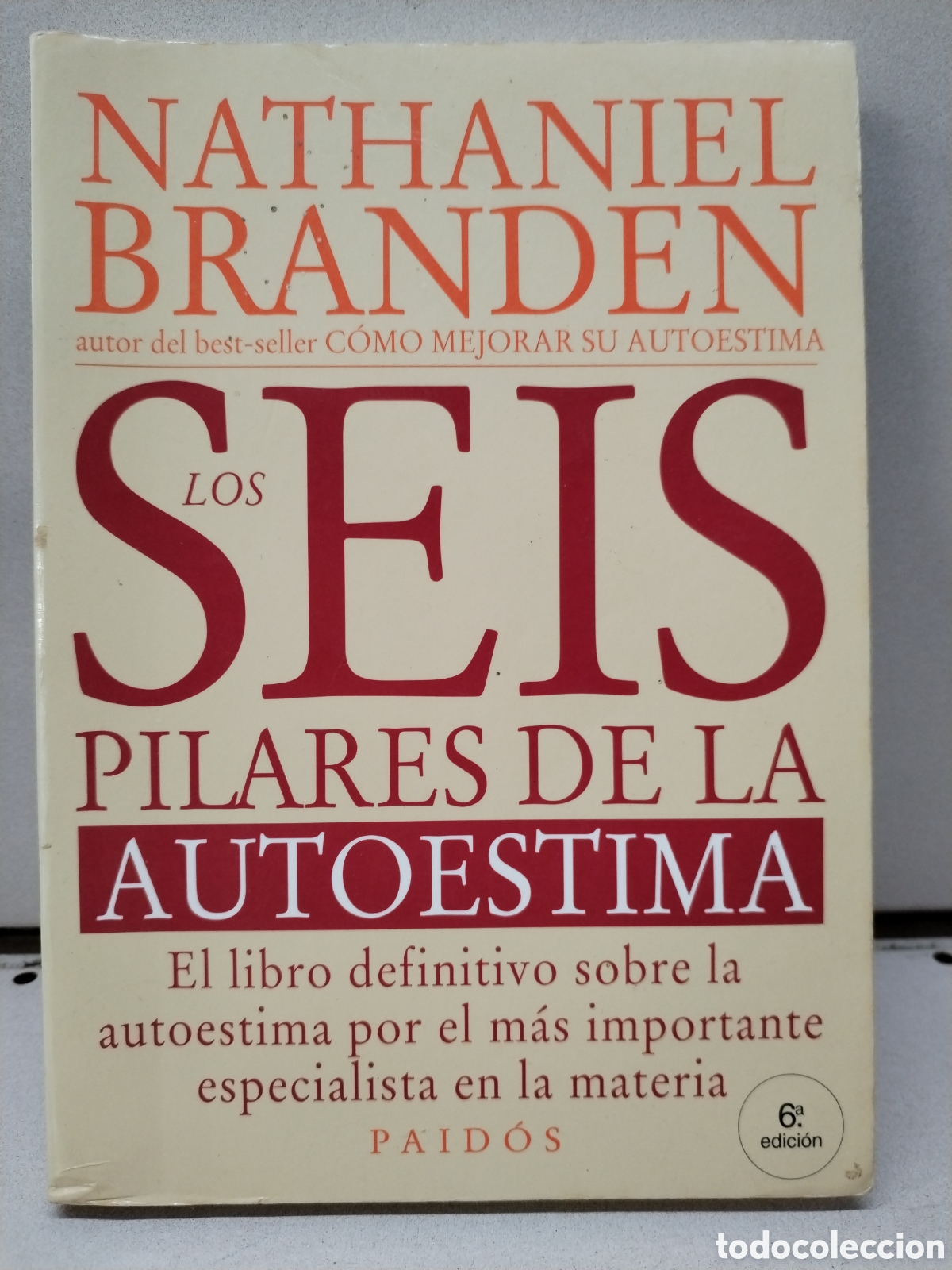 Libri di seconda mano: LOS SEIS PILARES DE LA AUTOESTIMA - NATHANIEL BRANDEN