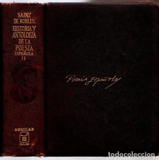 Libros: Historia y antolog&iacute;a de la poesia espa&ntilde;ola (en lengua castellana). Tomo II, siglo XX - Sainz de Robl
