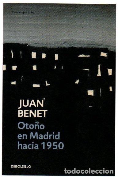 Libros: Oto&ntilde;o en Madrid hacia 1950 - Benet, Juan
