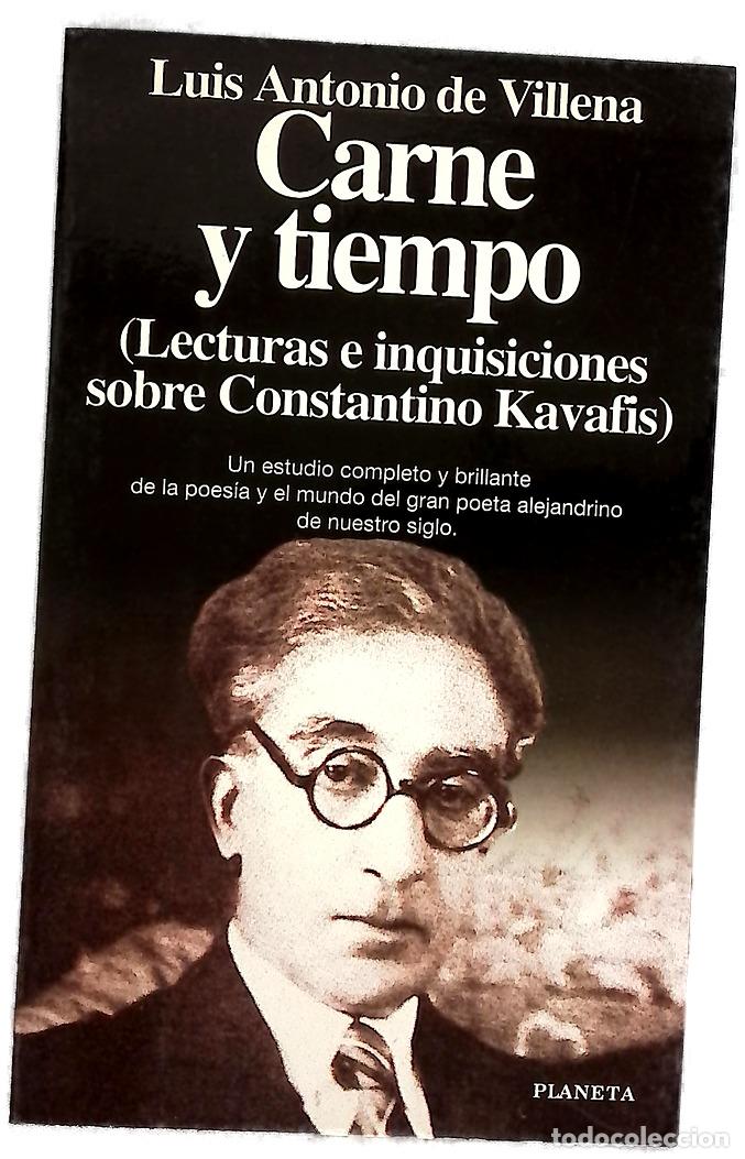 Libri di seconda mano: Carne y tiempo (lecturas e inquisiciones sobre Constantino Kavafis)