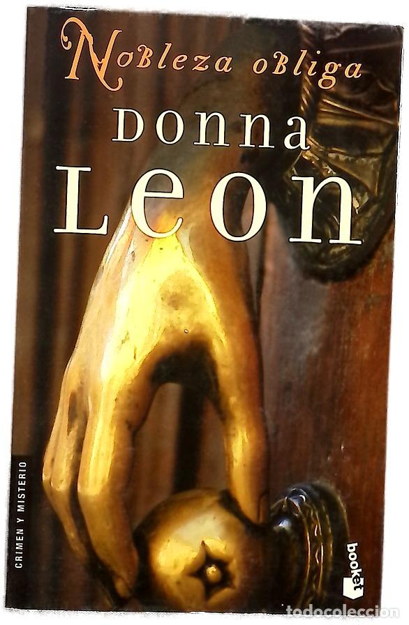Libros: Nobleza obliga - Leon, Donna - Foto 1