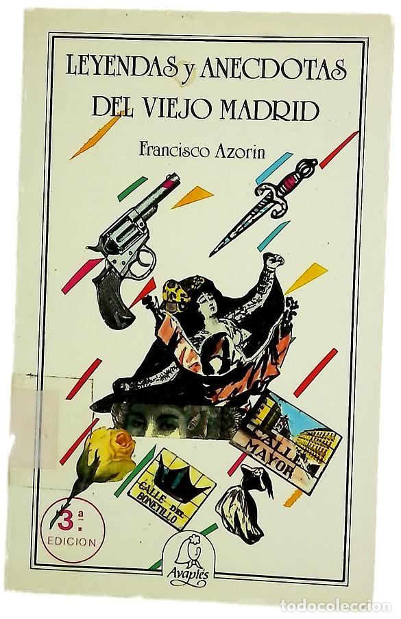 B&uuml;cher: Leyendas y an&eacute;cdotas del viejo Madrid