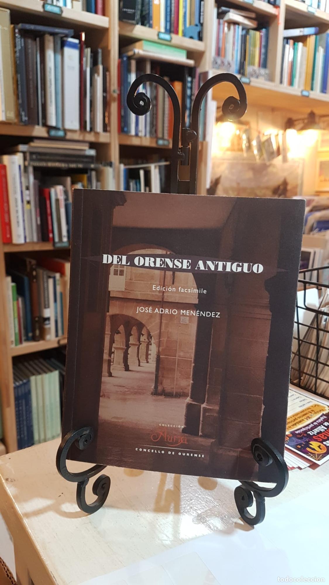 Libros: Del Ourense antiguo - Jos&eacute; Adrio Men&eacute;ndez
