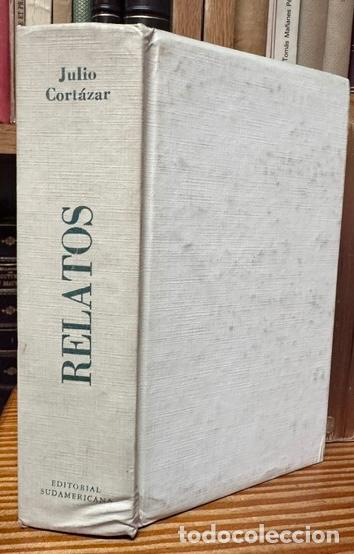 Libri di seconda mano: RELATOS. Bestiario 1951. Las armas secretas 1959. Final del juego 1964. Todos los fuegos el fue... -