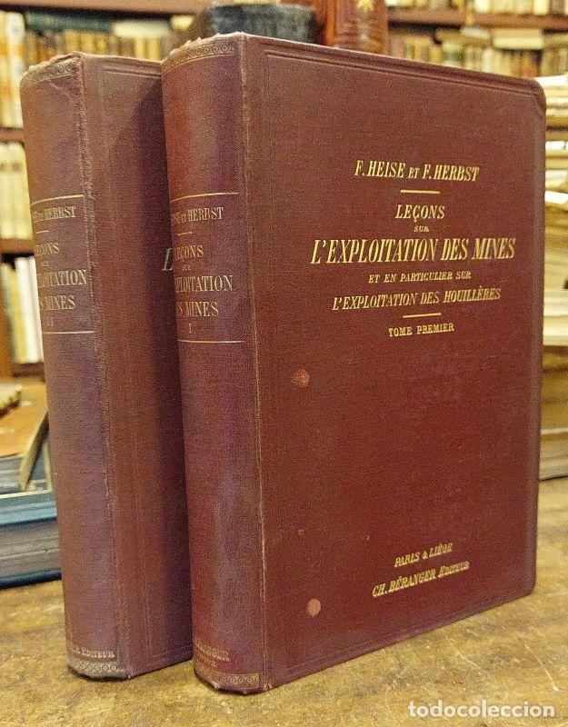 Libros: LE&Ccedil;ONS SUR L&acute;EXPLOITATIONS DES MINES ET EN PARTICULIER SUR L&acute;EXPLOTATION DES HOUILLERES. Traduit