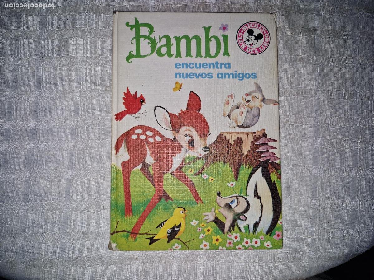Libros: BAMBI ENCUENTRA NUEVOS AMIGOS. CLUB MICKEY MOUSE.