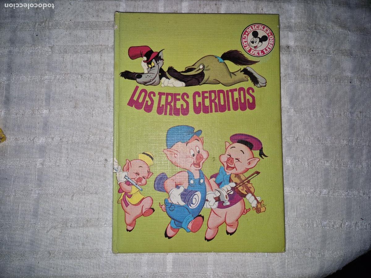 Libros: LOS TRES CERDITOS. CLUB MICKEY MOUSE. - Foto 1
