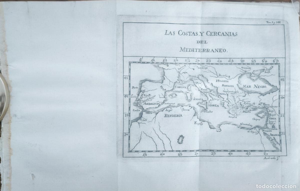 Libros: (Mapa) La Costa y Cercan&iacute;as del Mediterr&aacute;neo -