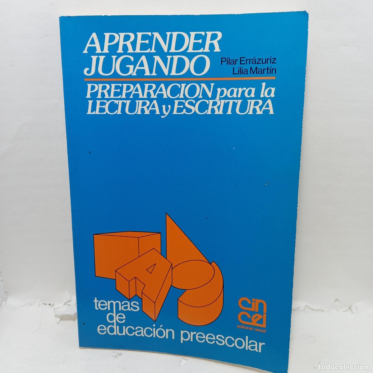 Livros em segunda m&atilde;o: APRENDER JUGANDO. Preparaci&oacute;n para la lectura y escritura - Lilia Mart&iacute;n Pilar Errazuriz