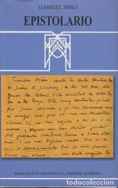 B&uuml;cher: EPISTOLARIO - MIR&Oacute;, GABRIEL