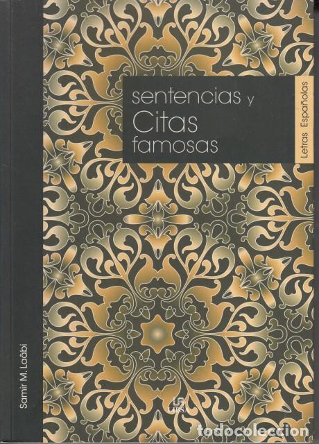 Libros: SENTENCIAS Y CITAS FAMOSAS - LAABI, SAMIR
