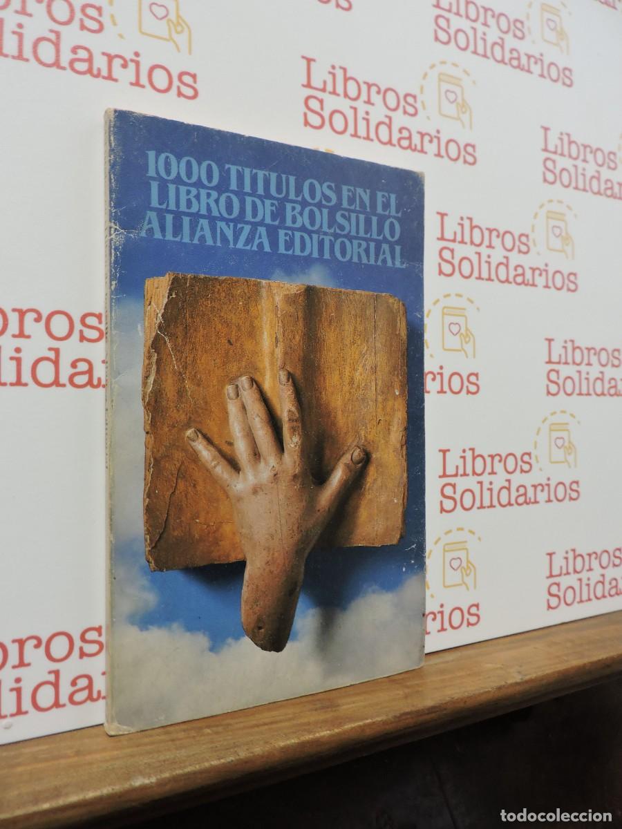 Libros: 1000 t&iacute;tulos en el libro de bolsillo. Ed. Alianza. Madrid, 1984