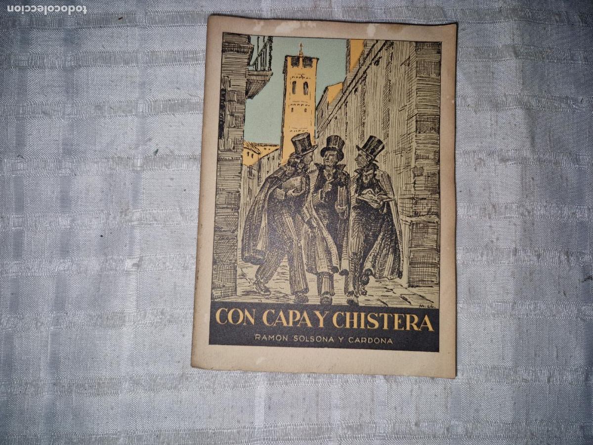 Libros: CON CAPA Y CHISTERA. RAMON SALSONA Y CARDONA.