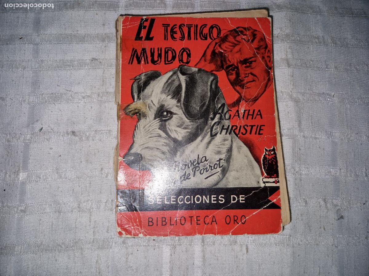 Libros: EL TESTIGO MUDO. AGATHA CHRISTIE. SELECCIONES BIBLIOTECA DE ORO.
