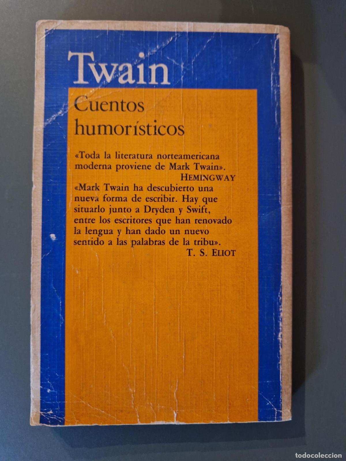 Libros: Cuentos humor&iacute;sticos / Diario de Ad&aacute;n - Mark Twain - Foto 3