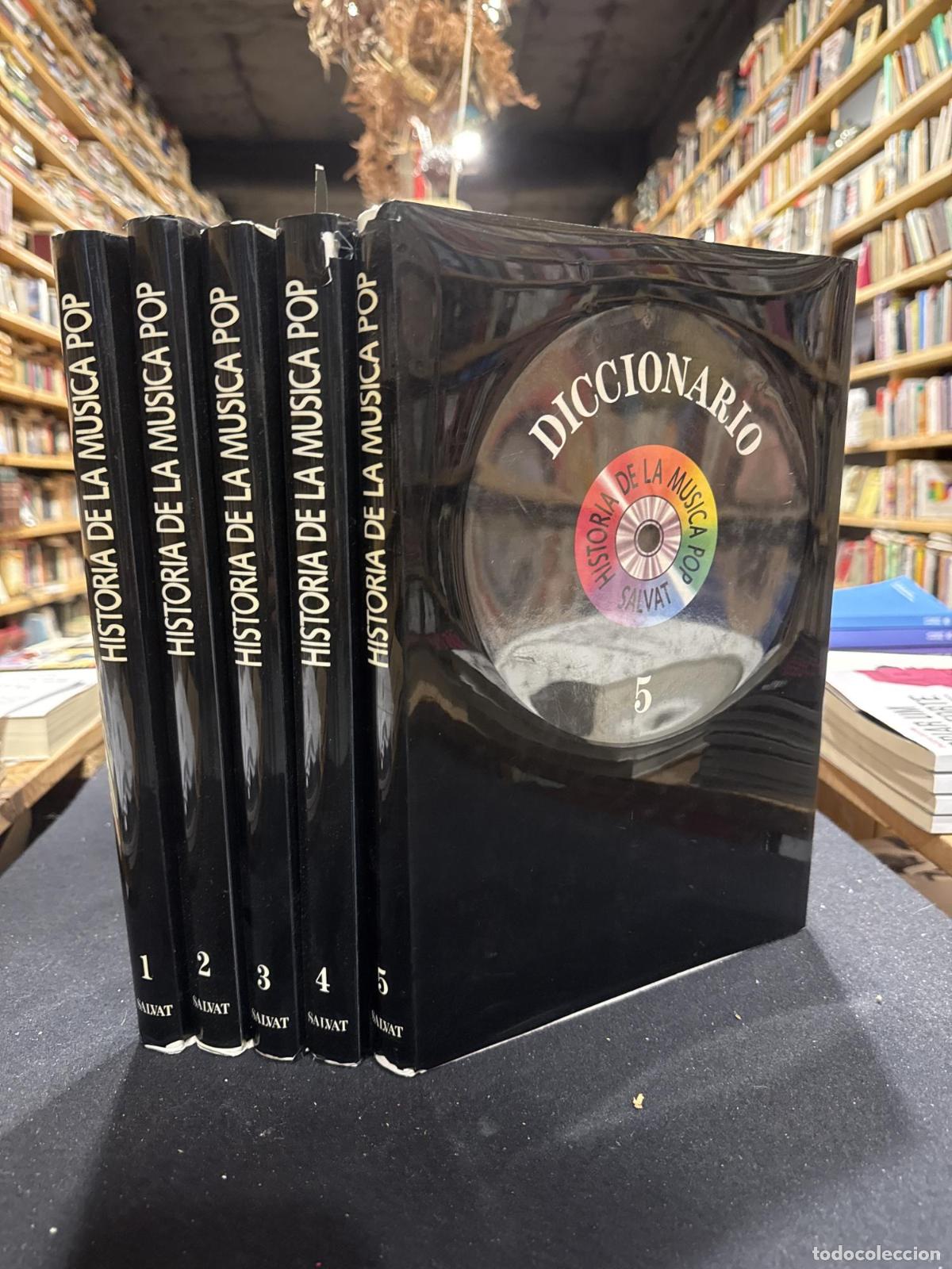 Libros: Diccionario Historia de la m&uacute;sica Pop (5vol) - VVAA