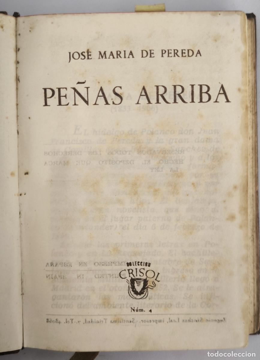 Libros: Pe&ntilde;as arriba - Jos&eacute; Mar&iacute;a de Pereda - Foto 2