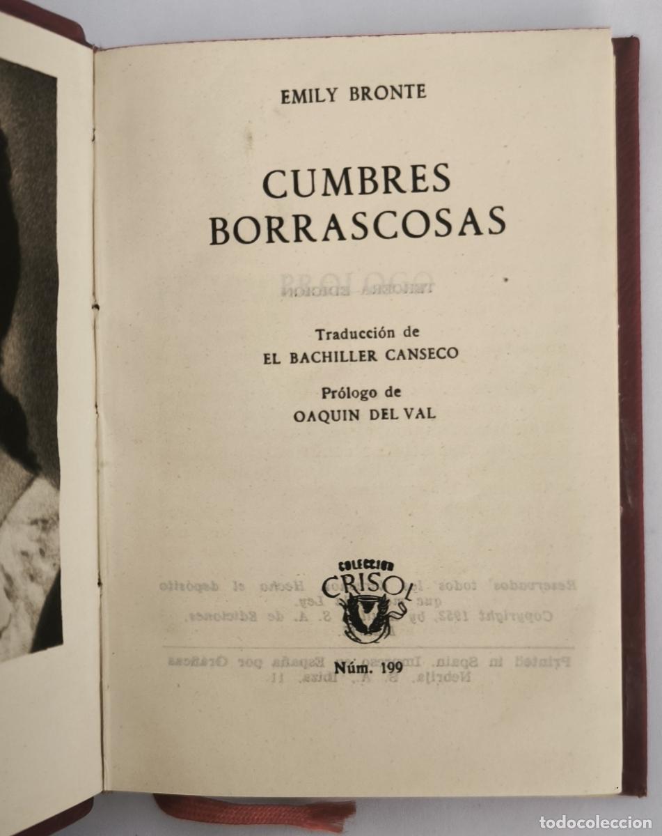 Libros: Cumbres Borrascosas - Emily Bront&euml; - Foto 1