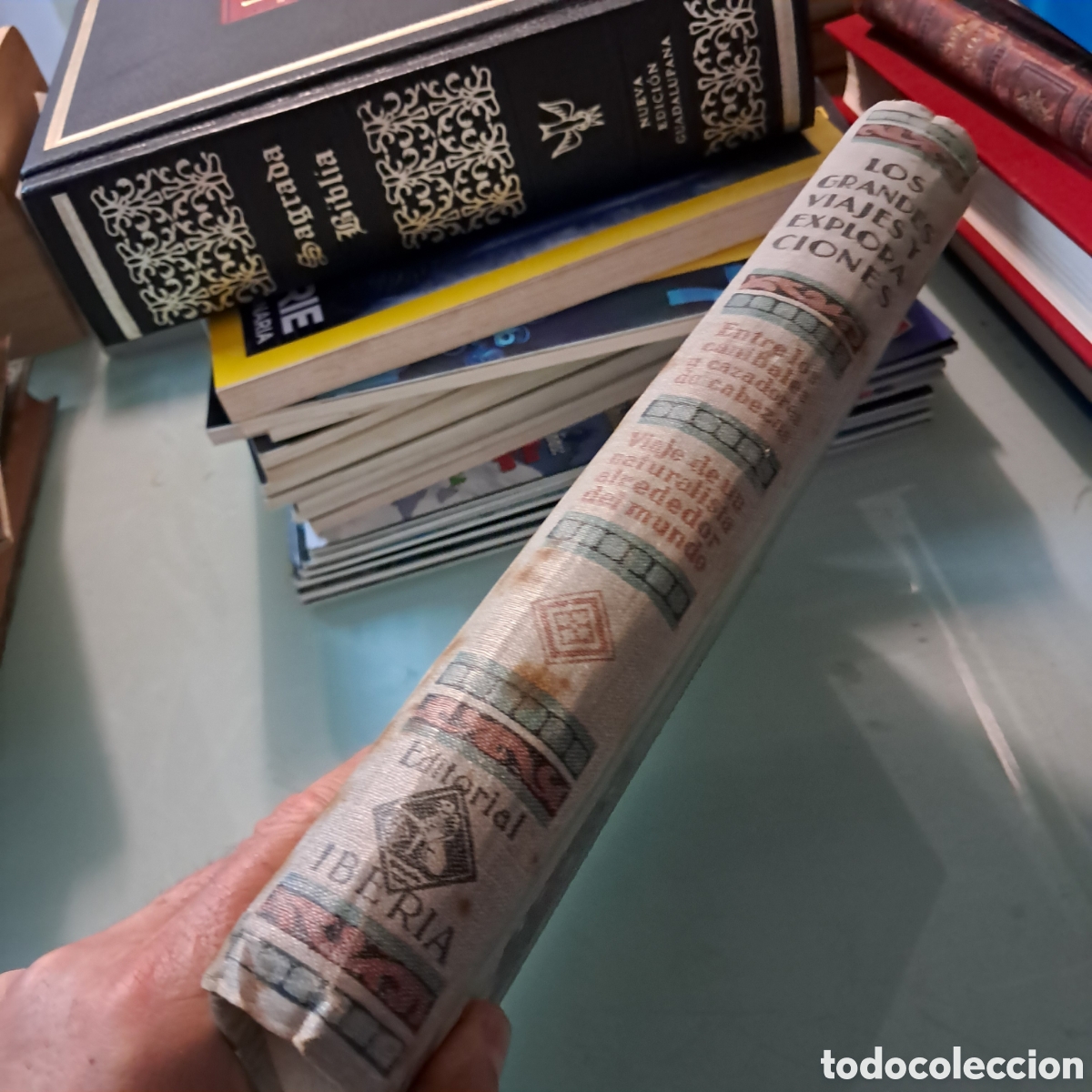 Libros: Los grandes viajes y exploraciones, Editorial Iberia 1932 - Foto 2