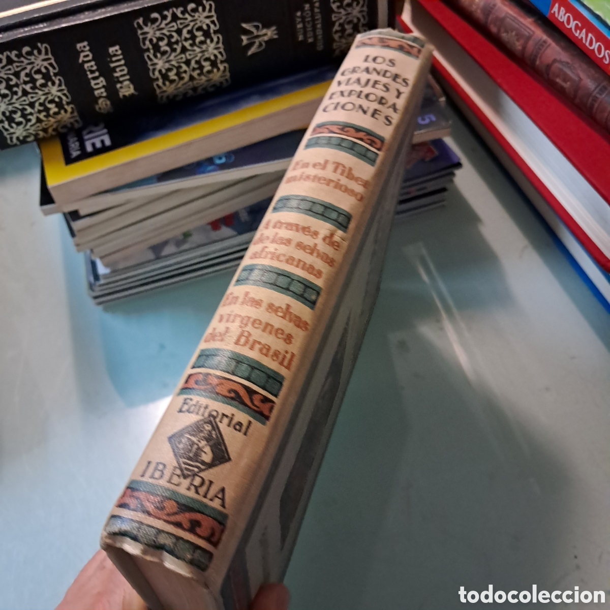 Libros: Los grandes viajes y exploraciones, Editorial Iberia,1931 - Foto 2