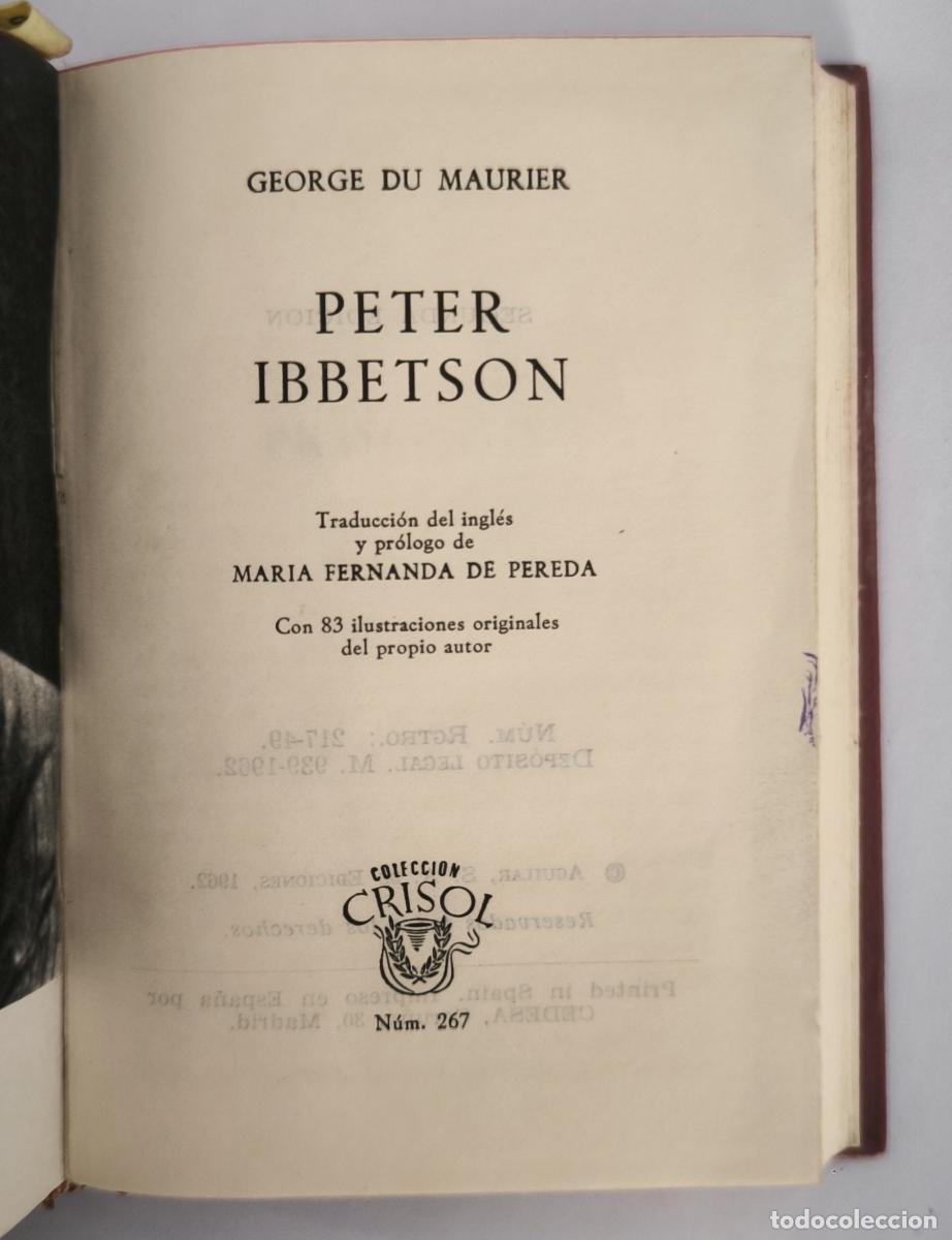 Libros: Peter Ibbetson - George du Maurier - Foto 1