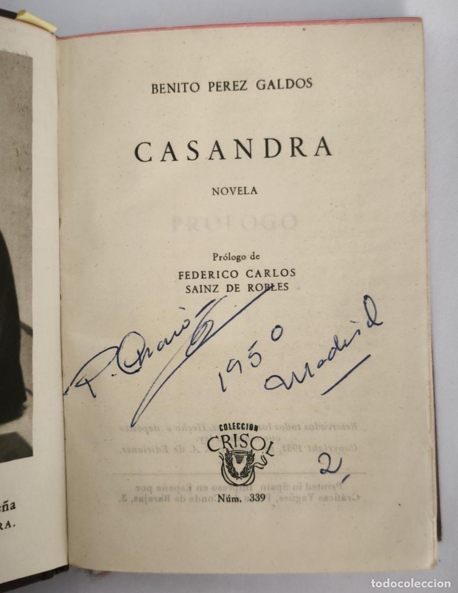 Libros: Casandra - Benito P&eacute;rez Gald&oacute;s - Foto 2