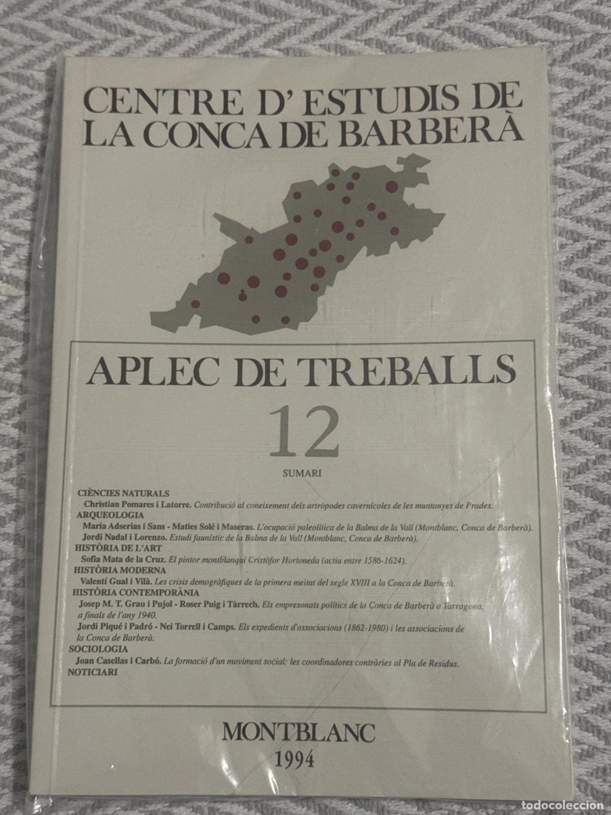Libros: Aplec de treballs N.&ordf; 12 - Varis - Foto 2