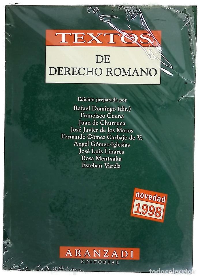Libros: Textos de derecho romano - Domingo, Rafael; Cuena Boy, Francisco - Foto 1