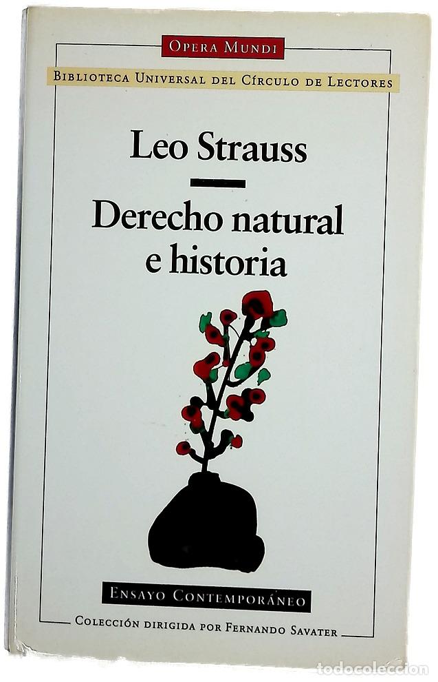 Libros: Derecho natural e historia - Foto 1