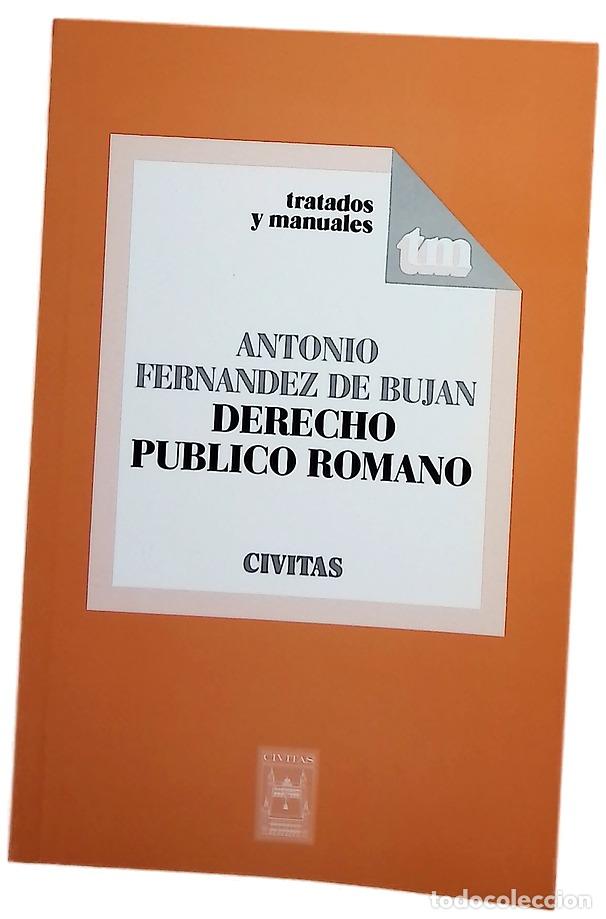 Libri di seconda mano: Derecho p&uacute;blico romano - Fern&aacute;ndez de Buj&aacute;n, Antonio