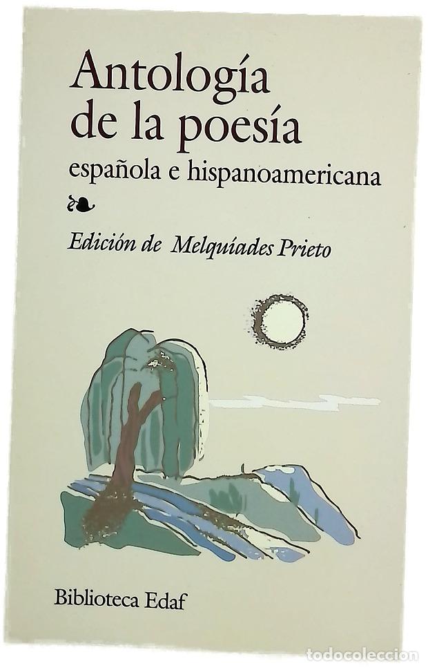 Livres: Antolog&iacute;a de la poes&iacute;a espa&ntilde;ola e hispanoamericana
