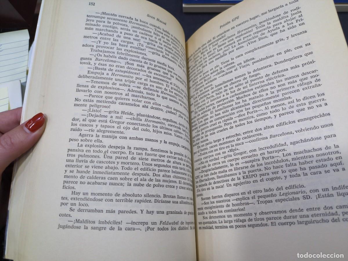 Libros: SVEN HASSEL - PRISI&Oacute;N GPU - PLAZA & JAN&Eacute;S, 1982 - Foto 3