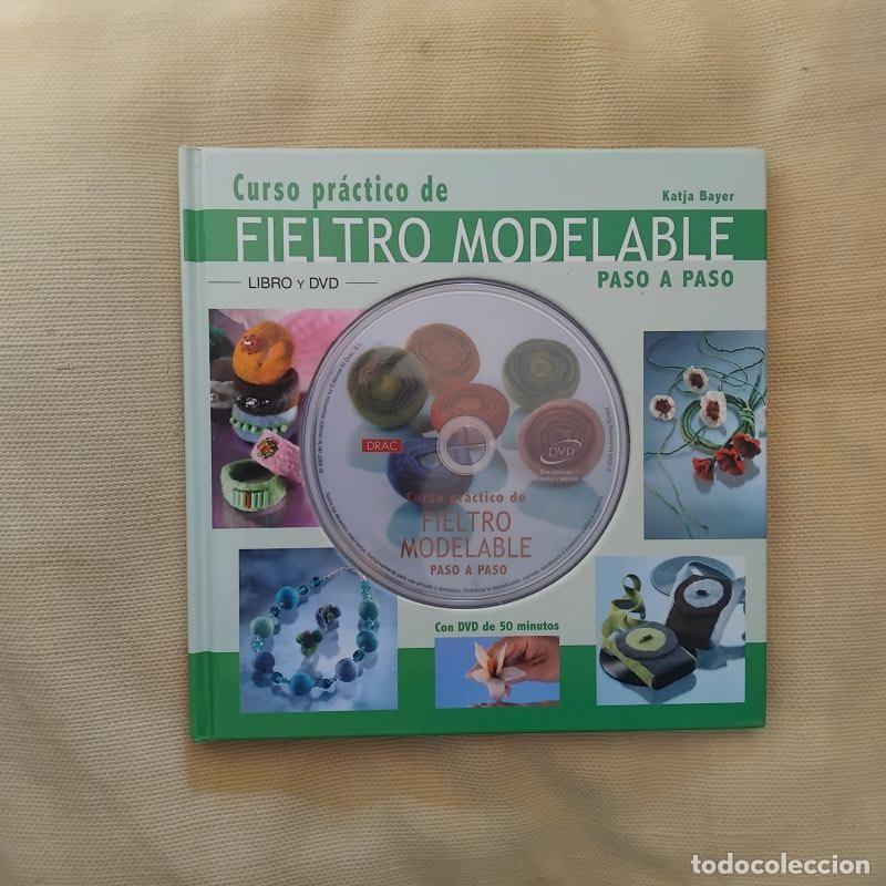 B&uuml;cher: Curso pr&aacute;ctico de fieltro modelable paso a paso (libro y DVD) - Katja Bayer