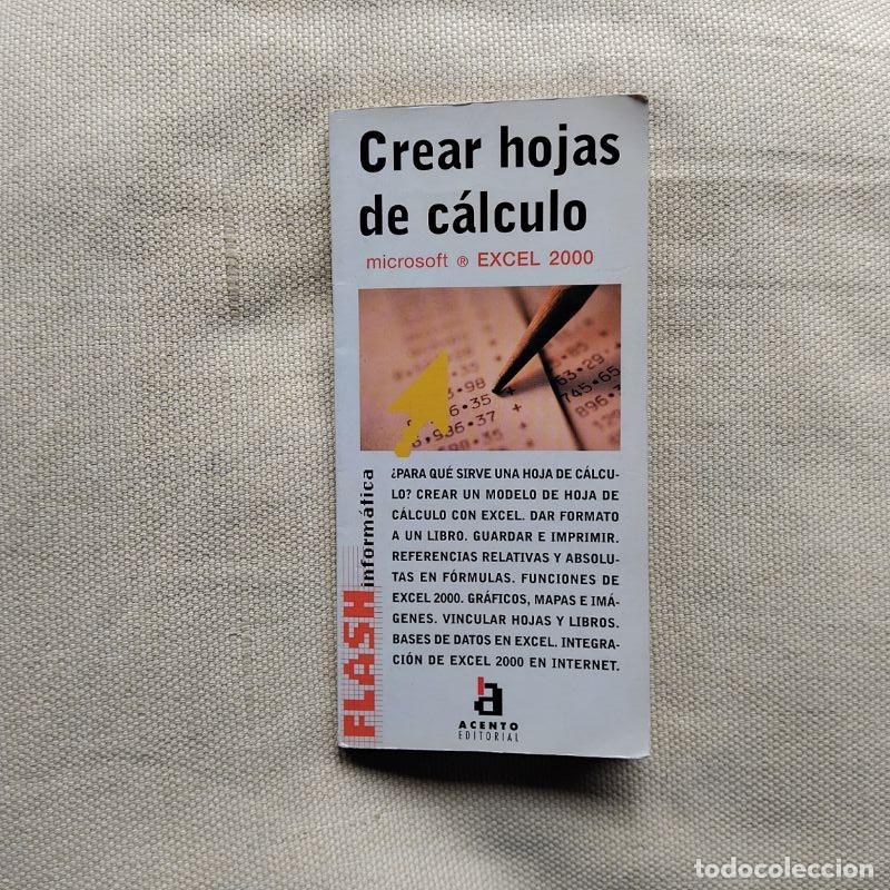 Libros: Crear hojas de c&aacute;lculo Microsoft Excel 2000 - Foto 1