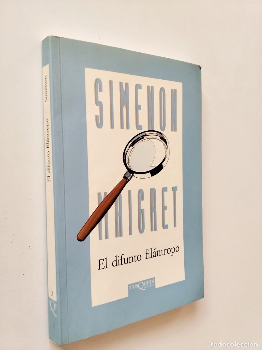 B&uuml;cher: Georges Simenon - El difunto fil&aacute;ntropo (Serie Maigret)