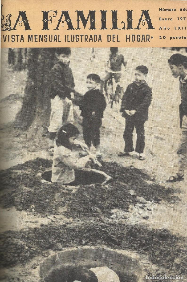 Libros: La familia. Revista Mensual Ilustrada del Hogar. 1971. Barcelona. 12 n&uacute;meros. Encuadernada. 24x17 cm