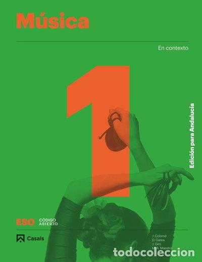 Livres: M&uacute;sica 1 ESO 2020 Andaluc&iacute;a- 9788421866368