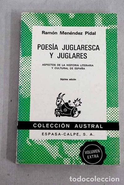 Libri di seconda mano: Poes&iacute;a juglaresca y juglares- 9788423903009