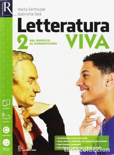 Libros: Letteratura viva. Vol. 2: Dal barocco al romanticismo- 9788822187949
