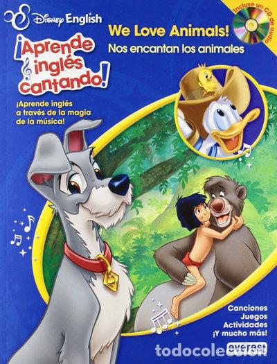 Libros: Disney English. We Love Animals!- 9788444168159
