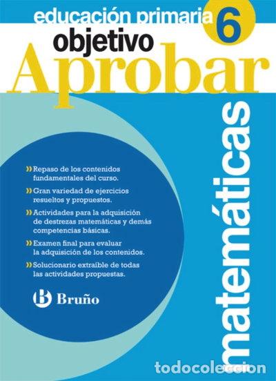 Libri di seconda mano: Objetivo aprobar: Matem&aacute;ticas 6&ordm; Primaria- 9788421667835