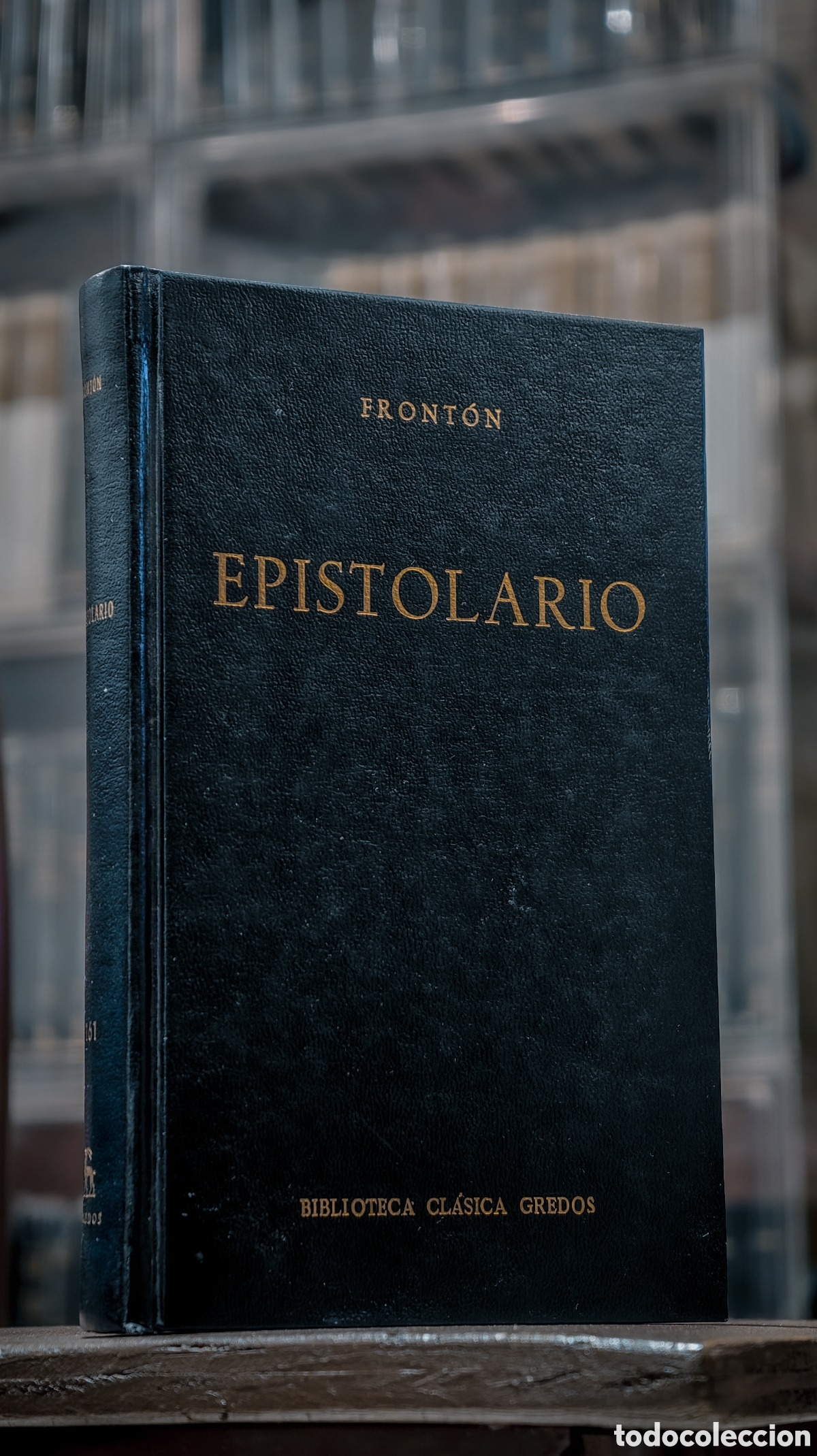 Libros: Front&oacute;n - Epistolario Biblioteca Cl&aacute;sica Gredos