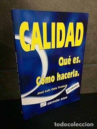 books: Calidad, Que Es, Como Hacerla- 9788480881463
