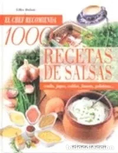 Libros: 1000 recetas de salsas- 9788431530259