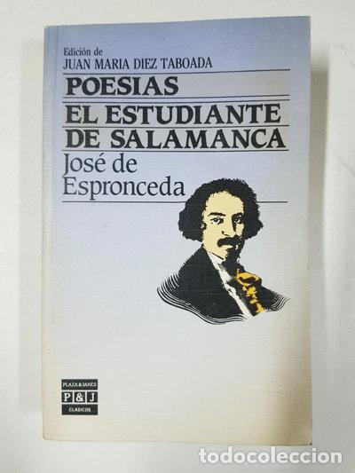 Libros: Poes&iacute;as. El estudiante de Salamanca- 9788401905483
